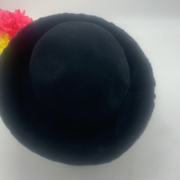 Betmar Vintage Black Wool Hat HT4367 - Picture 5 of 9